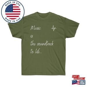 Music Is The Soundtrack To Life I Lovers T-Shirt